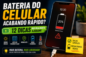 Bateria do Celular Acabando Rápido