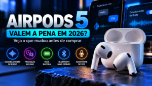 irPods 5 Valem a Pena em 2026? Veja o Que Mudou Antes de Comprar